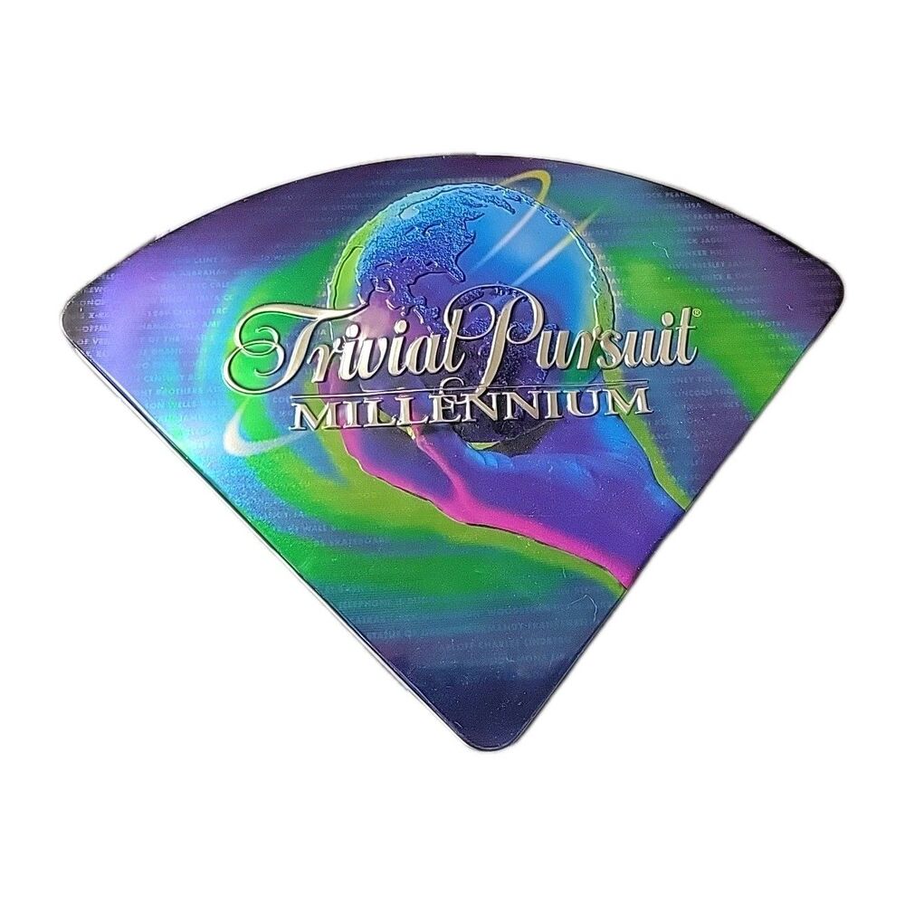 Trivial Pursuit Millennium Edition Board Game (1998) Complete